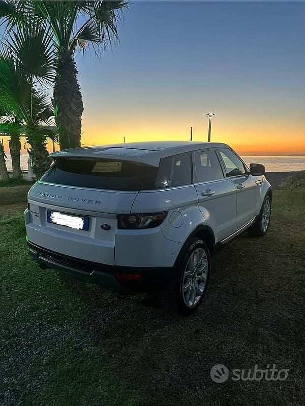 Usata Land Rover Range Rover evoque Prestige 190 CV (139 kW) 2012 Bianco SUV