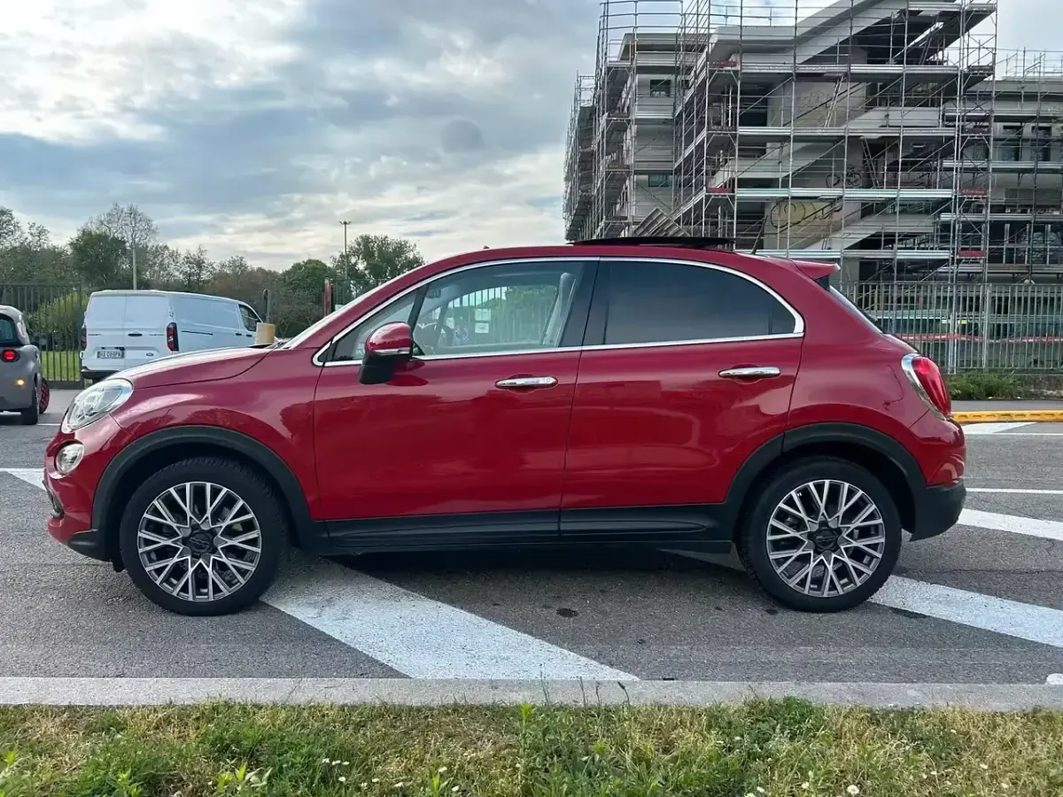 Usata Fiat 500X 140 CV (102 kW) 2016 Rosso SUV