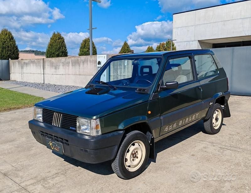 Usata Fiat Panda 4x4 50 CV (36 kW) 1990 Verde Utilitaria