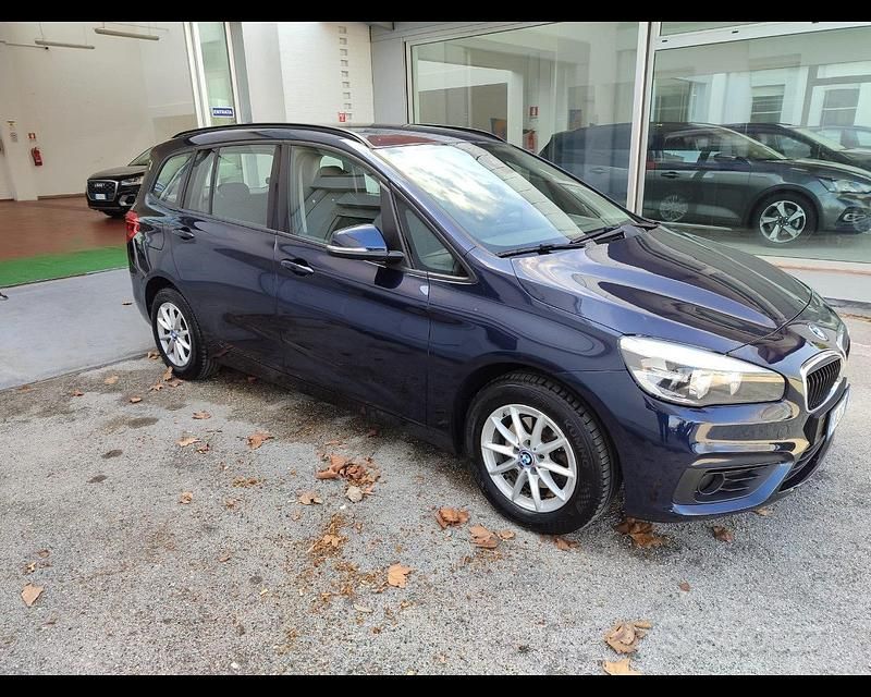 Usata BMW 216 Gran Tourer Performance 116 CV (85 kW) 2015 Blu Monovolume