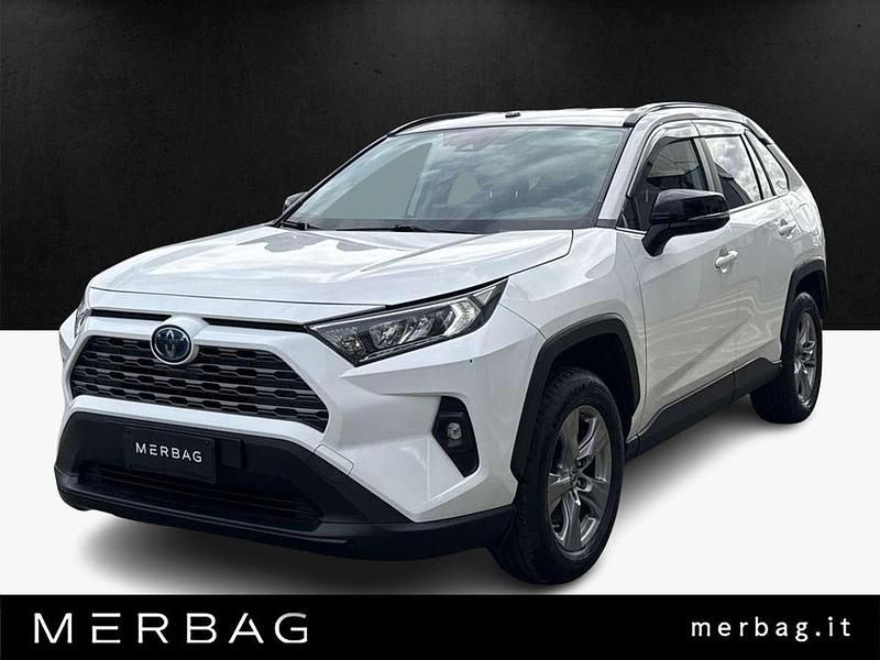 Usata Toyota RAV4 Hybrid Active 211 CV (155 kW) 2022 Bianco SUV