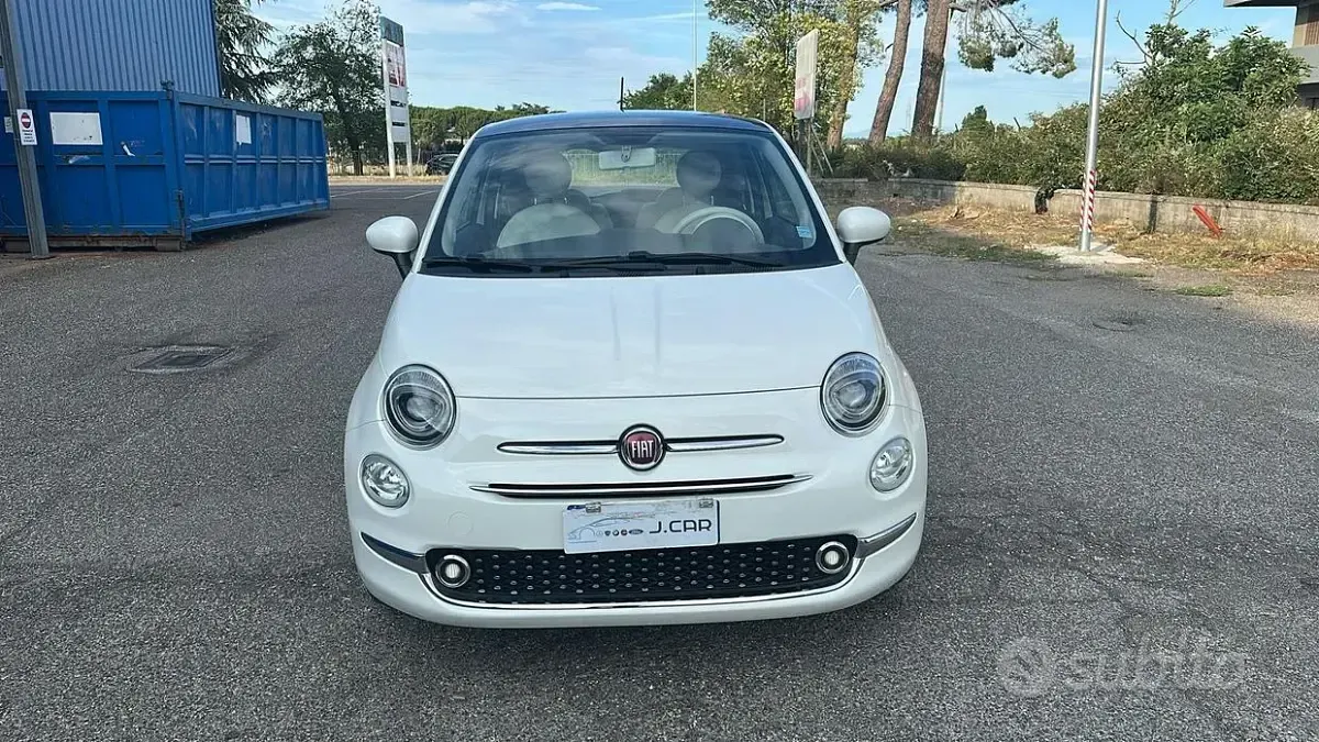 Usata Fiat 500 Pop 69 CV (50 kW) 2017 Bianco Berlina