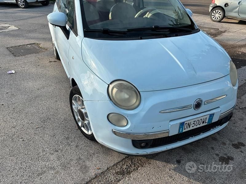 Usata Fiat 500 2007 Blu Berlina