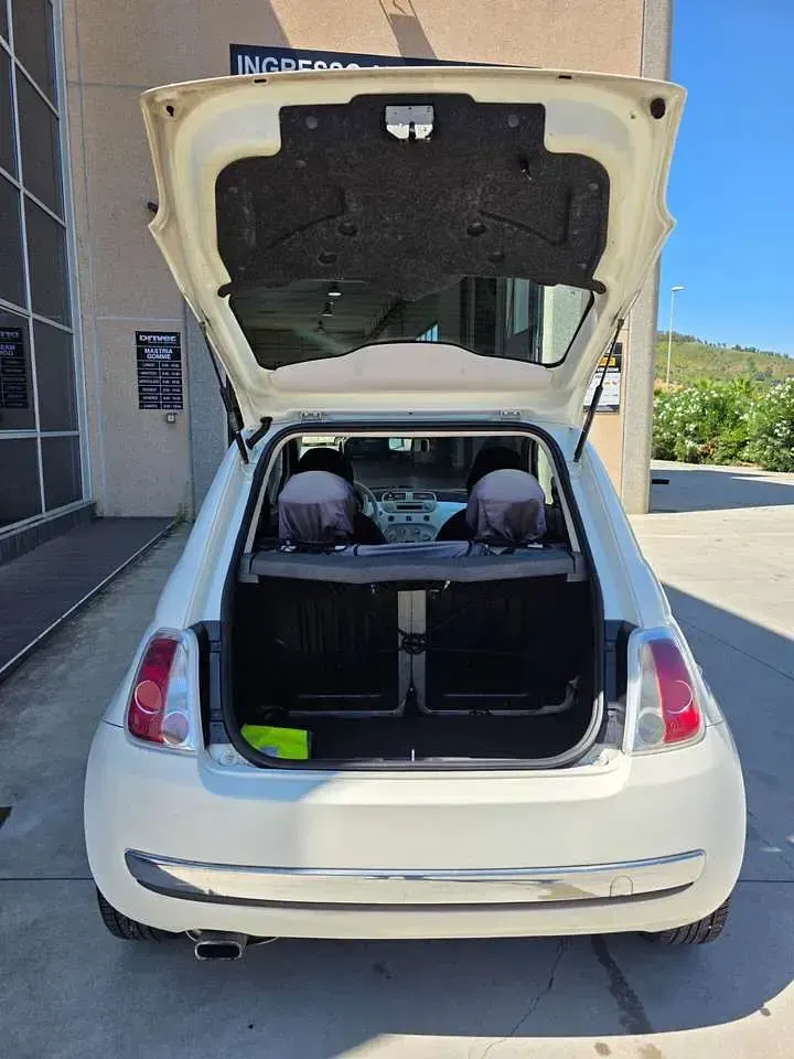 Usata Fiat 500 Lounge 75 CV (55 kW) 2008 Bianco Berlina