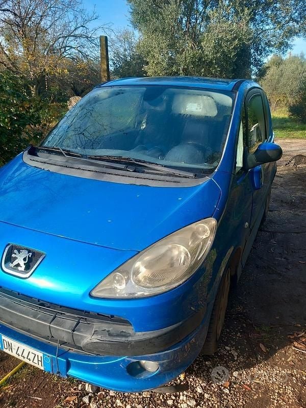 Usata Peugeot 1007 70 CV (51 kW) 2008 Blu Monovolume