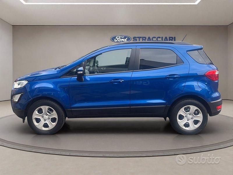 Usata Ford Ecosport 100 CV (73 kW) 2019 Blu metallizzato SUV