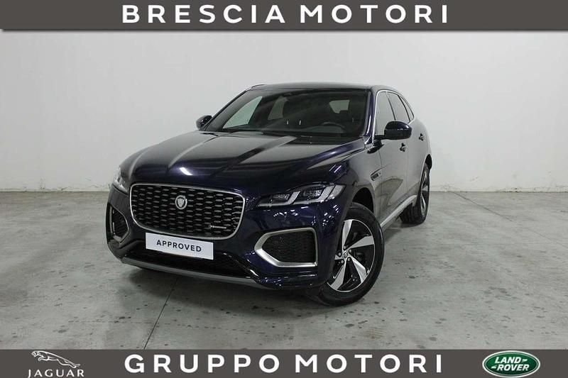 Portofino blue Usata 2023 Jaguar F-Pace R-Dynamic SUV | 46.500 € (Buon prezzo) - Immagine 1/4