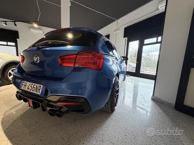 Usata BMW M1 Sport Line 95 CV (69 kW) 2017 Blu Coupé