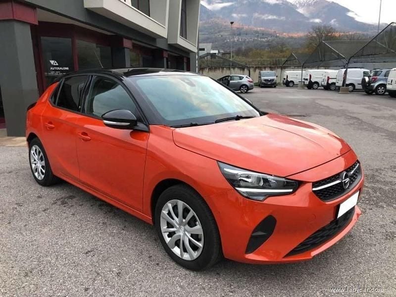 Usata Opel Corsa Edition 56 kW (77 CV) 2020 Arancione Berlina
