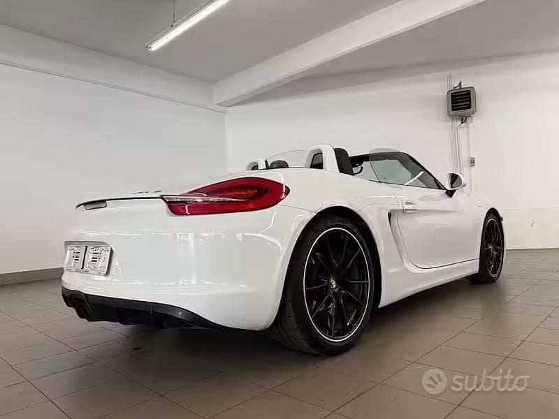 Usata Porsche Boxster 265 CV (194 kW) 2014 Bianco Cabrio