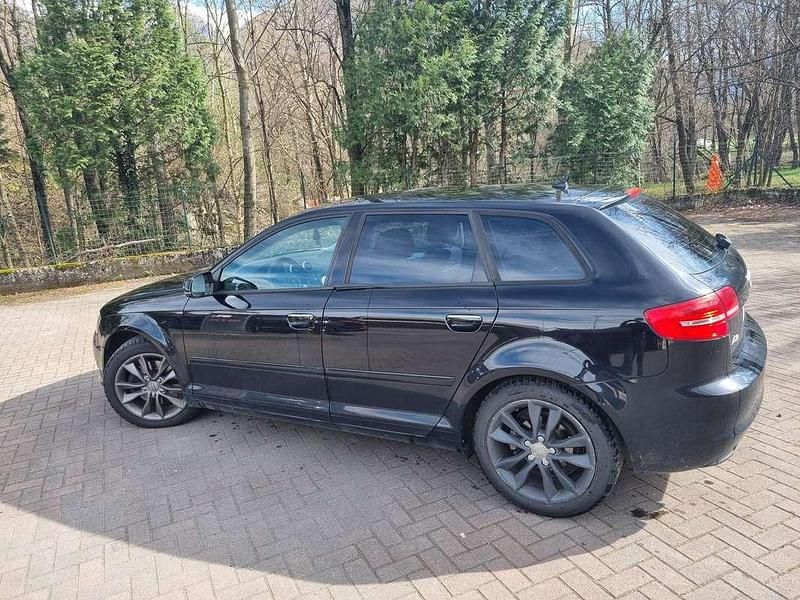 Usata Audi A3 Attraction 170 CV (125 kW) 2011 Nero Utilitaria