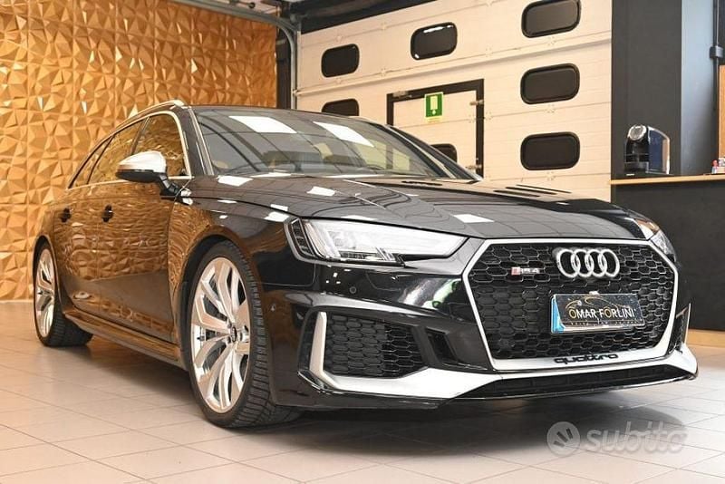 Usata Audi RS4 Design 450 CV (330 kW) 2018 Nero Station wagon
