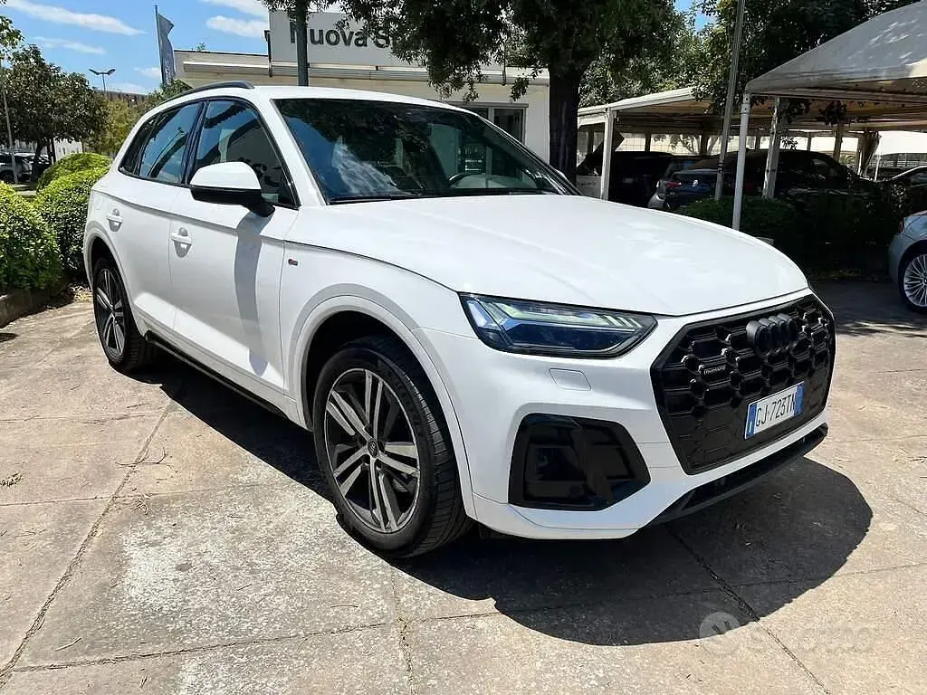 Usata Audi Q5 S-Line 204 CV (150 kW) 2022 Bianco SUV