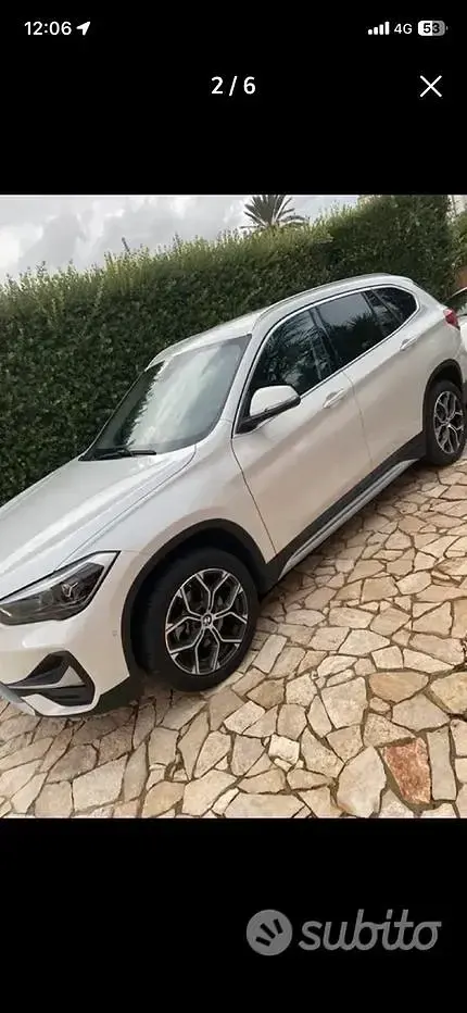 Usata BMW X1 xLine 150 CV (110 kW) 2021 Bianco SUV