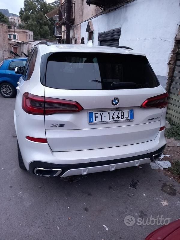 Usata BMW X5 M Sport 235 CV (172 kW) 2019 Bianco SUV