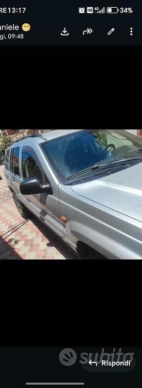 Usata Jeep Grand Cherokee 163 CV (119 kW) 2003 Grigio SUV