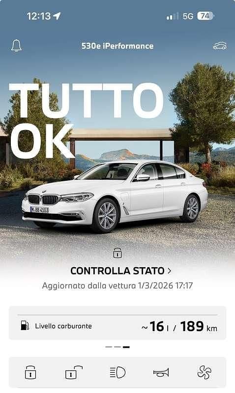 Usata BMW 530e Luxury Line 184 CV (135 kW) 2019 Berlina