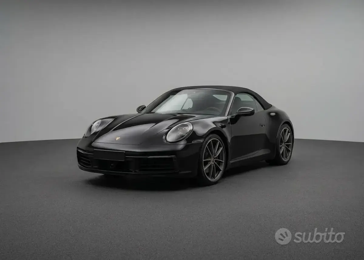 Usata Porsche 911 Carrera Cabriolet Chrono 385 CV (283 kW) 2023 Nero Cabrio