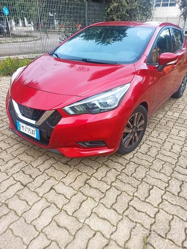 Usata Nissan Micra 2018 Rosso Berlina