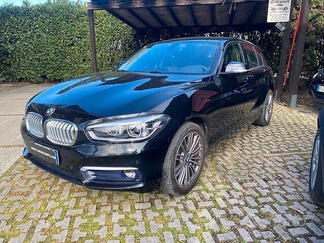 Usata BMW 116 Advantage 116 CV (85 kW) 2019 Nero Utilitaria