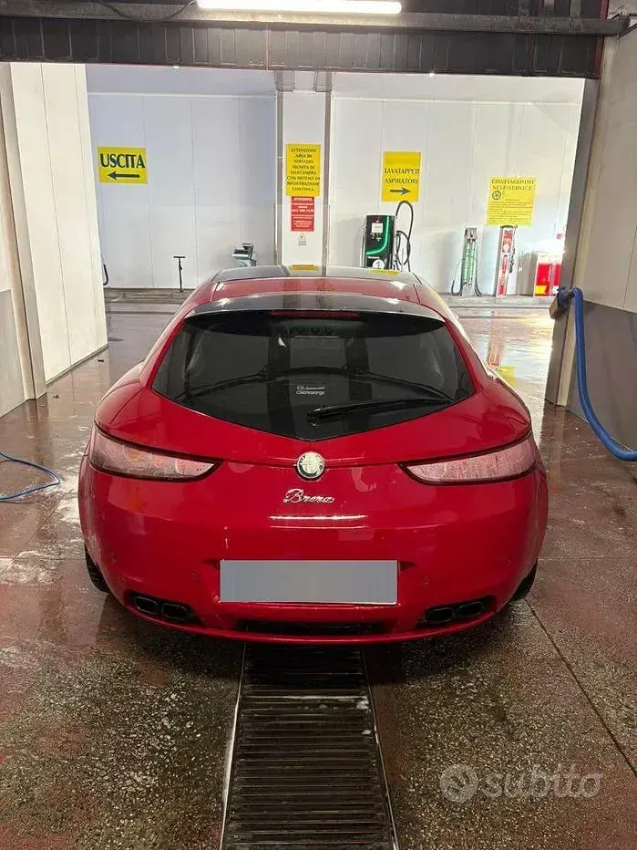 Usata Alfa Romeo Brera 185 CV (136 kW) 2006 Rosso Coupé
