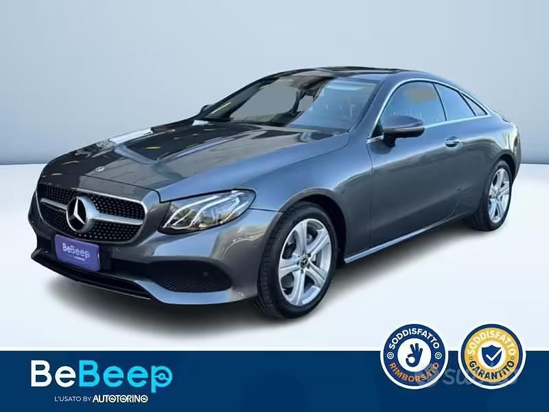 Usata Mercedes E220 194 CV (142 kW) 2019 Grigio Coupé