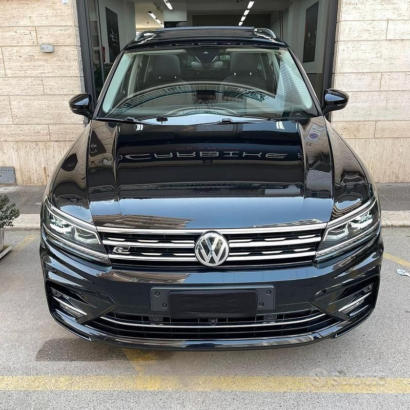 Usata VW Tiguan R 240 CV (176 kW) 2018 Nero SUV