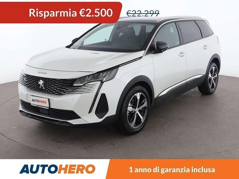 Usata Peugeot 5008 Allure 131 CV (96 kW) 2021 Bianco Monovolume