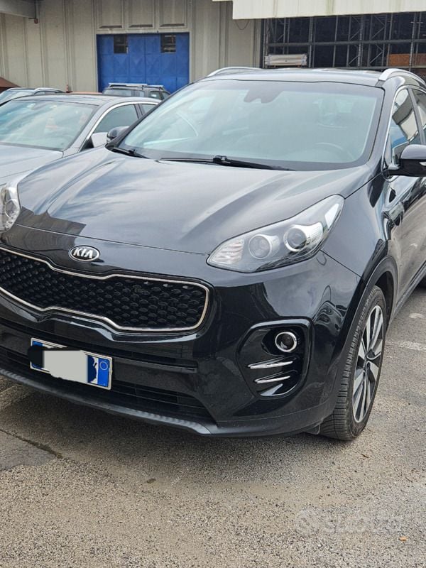 Usata Kia Sportage 116 CV (85 kW) 2018 Nero SUV