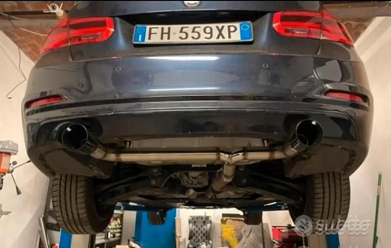 Usata BMW 318 M Sport 150 CV (110 kW) 2017 Blu Berlina