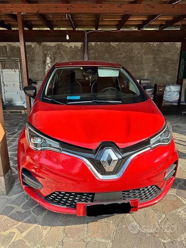 Usata Renault Zoe 2022 Rosso Utilitaria