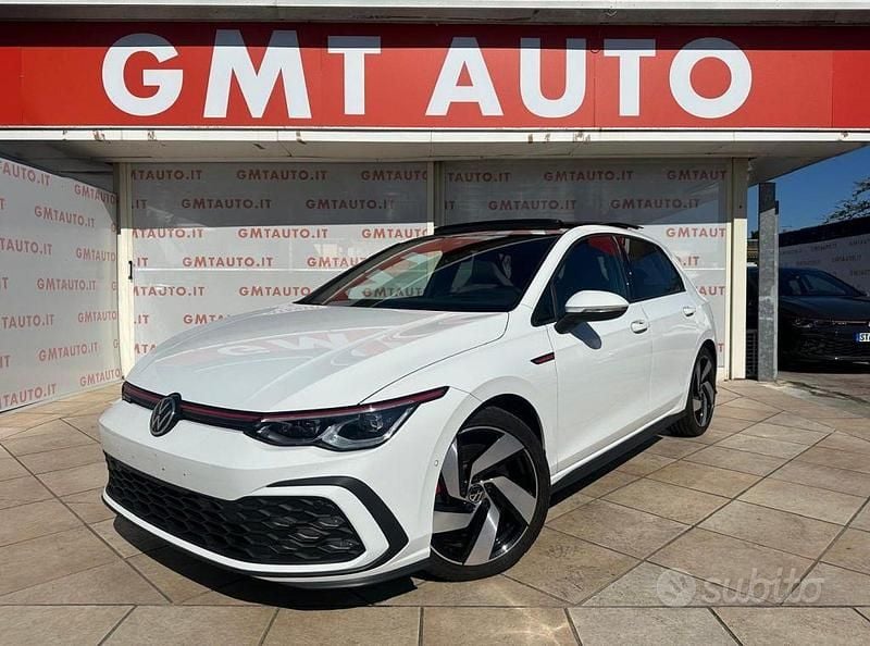 Usata VW Golf VII GTI 245 CV (180 kW) 2021 Bianco Utilitaria