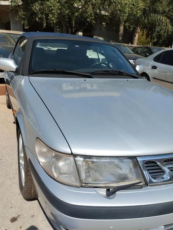 Usata Saab 9-3 Cabriolet 205 CV (150 kW) 1999 Grigio Cabrio