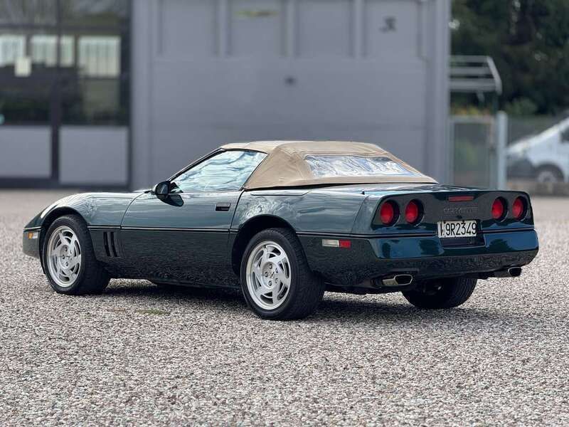 Usata Chevrolet Corvette C4 250 CV (183 kW) 1990 Verde Cabrio