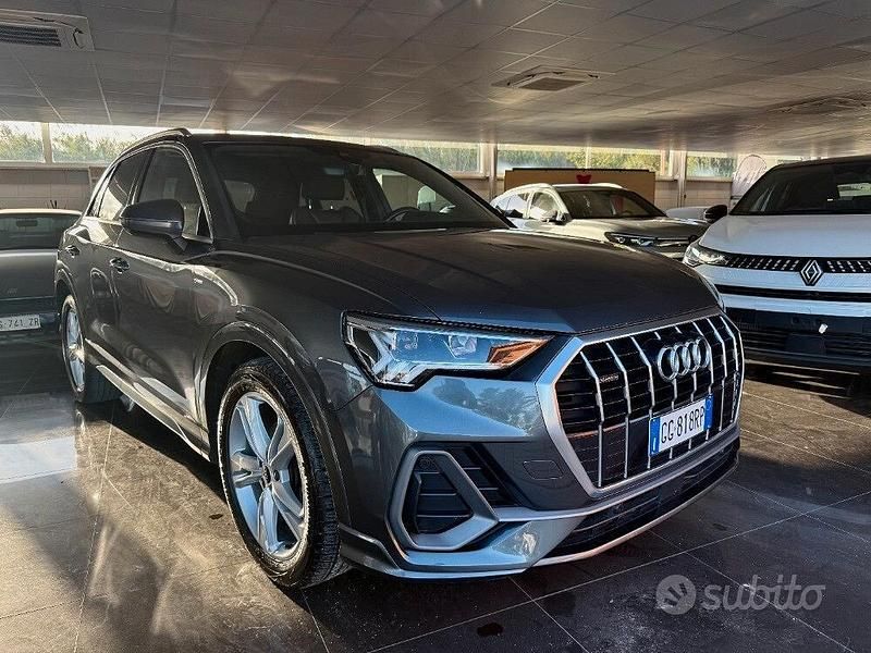 Usata Audi Q3 S-Line 150 CV (110 kW) 2021 Grigio antracite metallizzato SUV