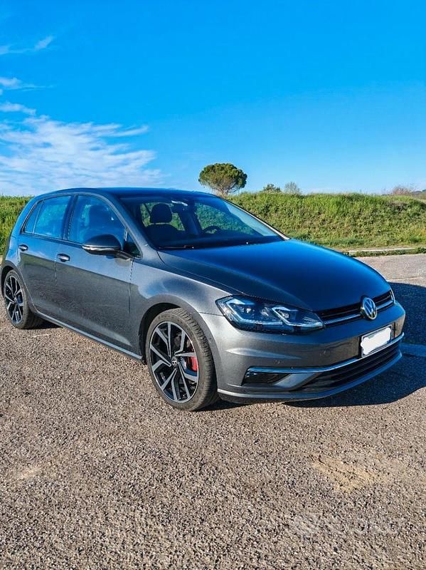 Usata VW Golf VII Highline 150 CV (110 kW) 2017 Grigio Berlina