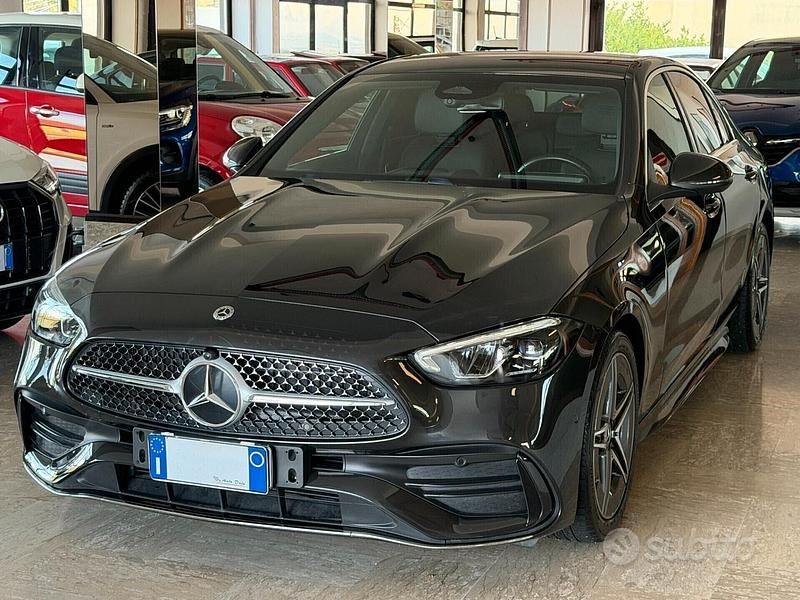 Usata Mercedes C200 Advanced 163 CV (119 kW) 2024 Grigio Berlina