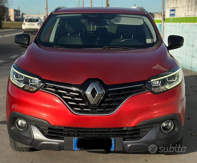 Usata Renault Kadjar Bose Edition 110 CV (80 kW) 2015 Rosso SUV