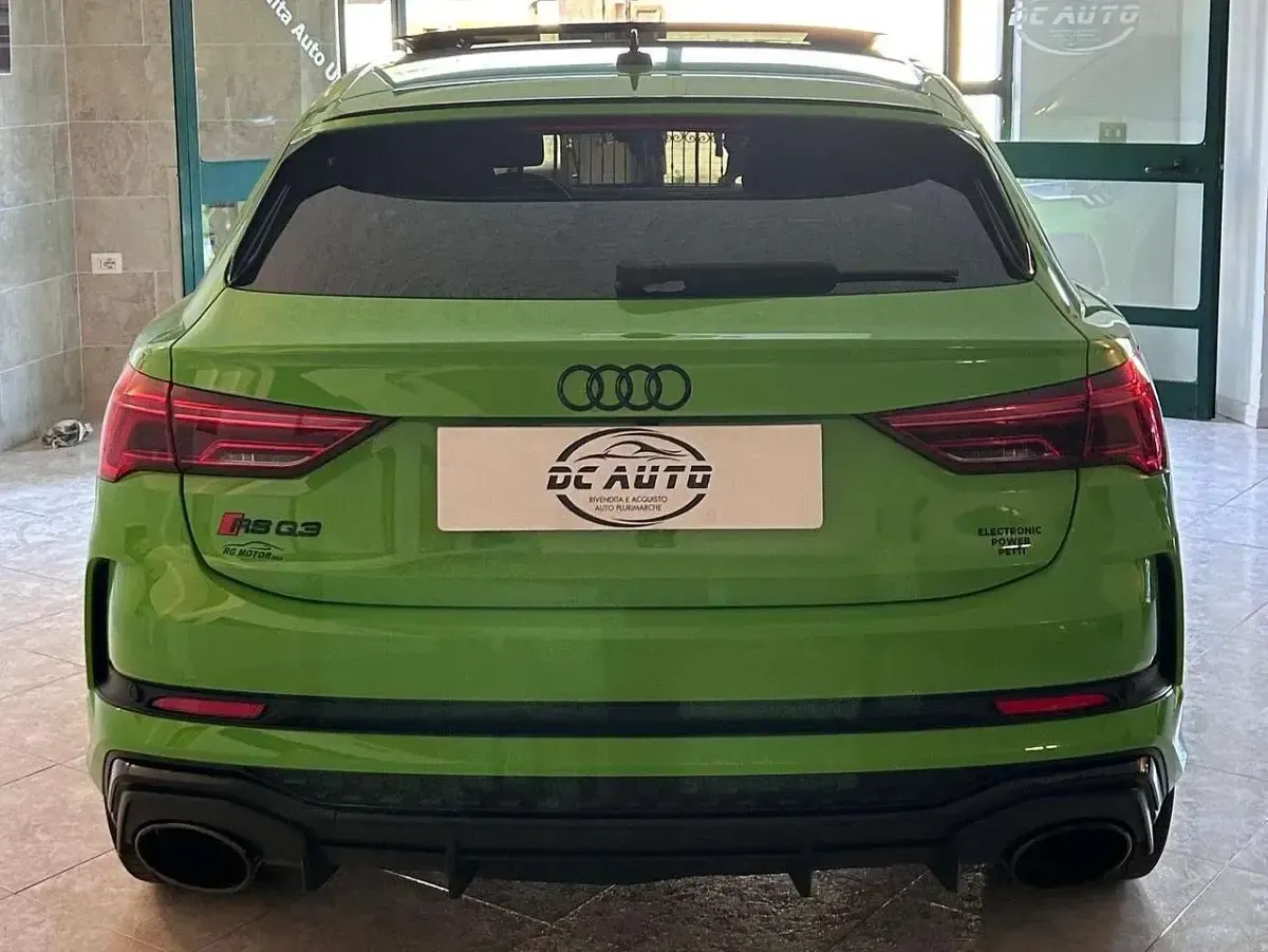 Usata Audi RS Q3 Sportback 400 CV (294 kW) 2021 Verde SUV