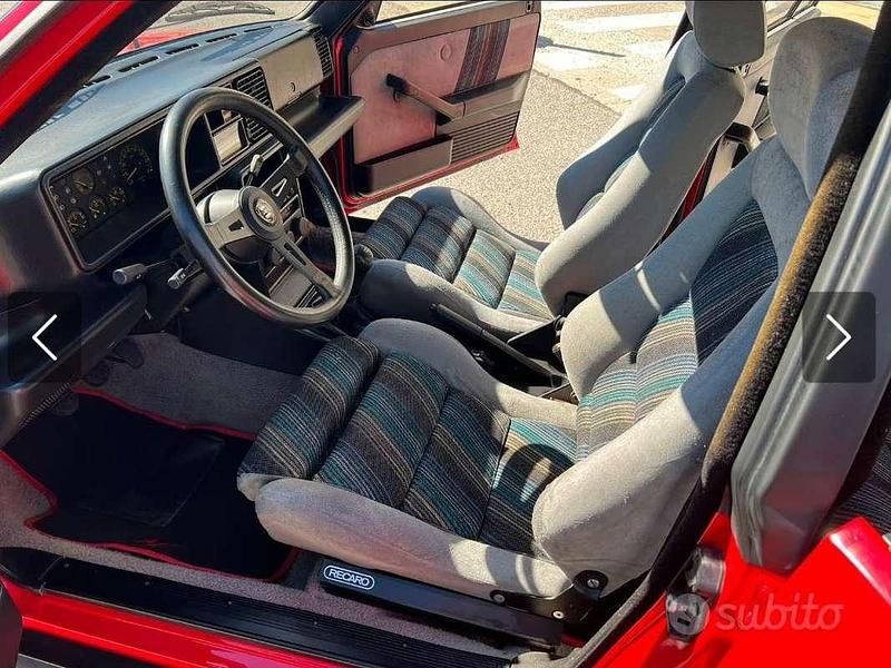 Usata Lancia Delta 140 CV (102 kW) 1989 Rosso Utilitaria