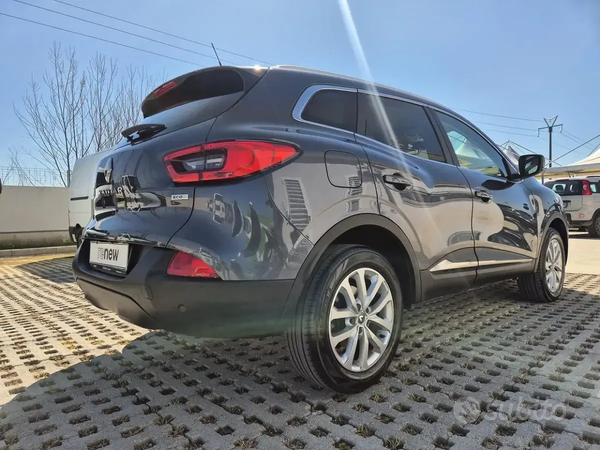 Usata Renault Kadjar Intens 110 CV (80 kW) 2016 Blu SUV