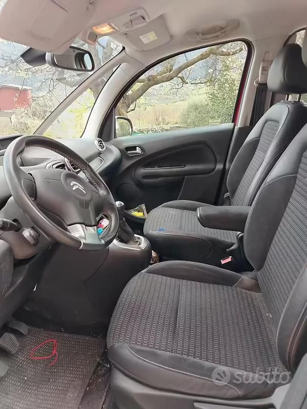 Usata Citroën C3 Picasso Exclusive 2017 Rosso Monovolume