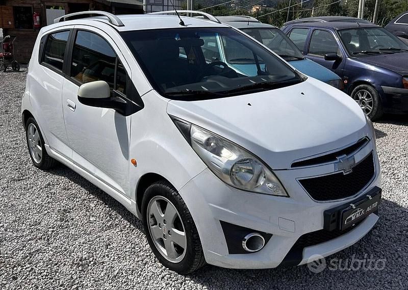 Usata Chevrolet Spark LS 68 CV (50 kW) 2013 Bianco Utilitaria
