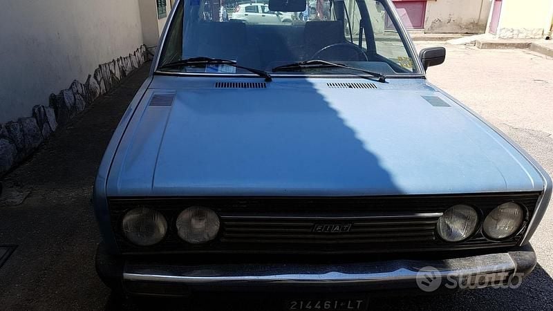 Usata Fiat 131 S 1970 Blu Berlina