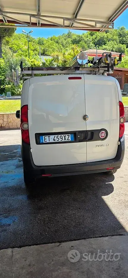 Usata Fiat Doblò 105 CV (77 kW) 2014 Bianco Monovolume