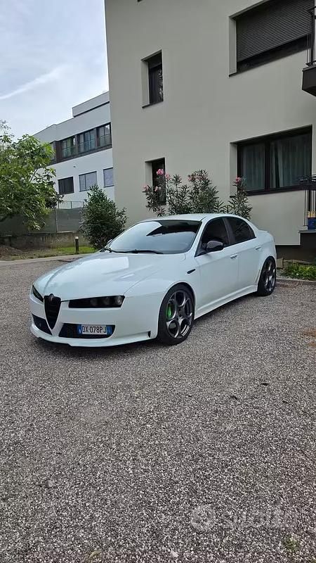 Usata Alfa Romeo 159 Progression 2009 Bianco Berlina