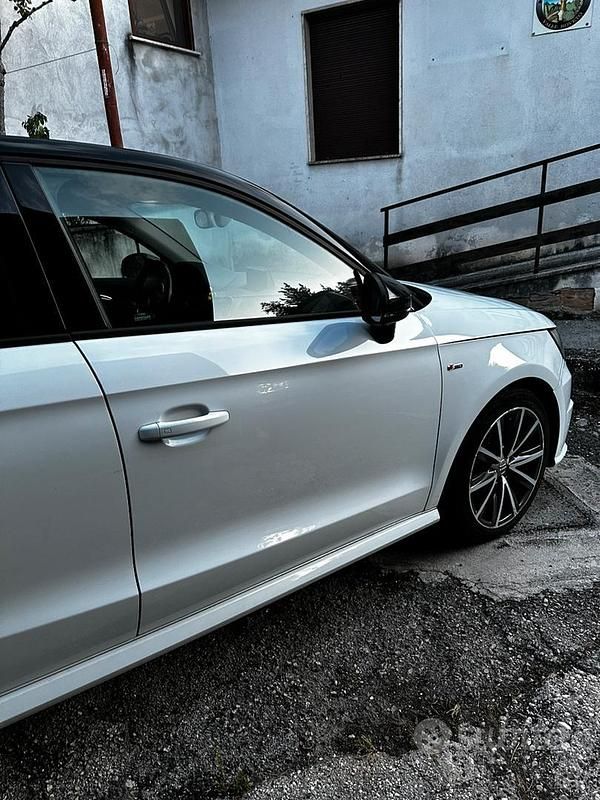 Usata Audi A1 S-Line 90 CV (66 kW) 2016 Bianco Utilitaria