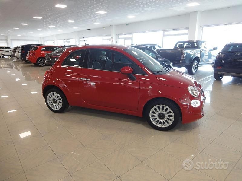 Usata Fiat 500 Lounge 69 CV (50 kW) 2019 Rosso Berlina