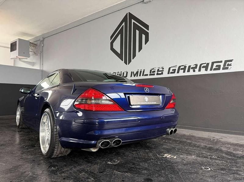 Usata Mercedes SL500 AMG line 306 CV (225 kW) 2003 Midnight blue metallic lack032 Cabrio
