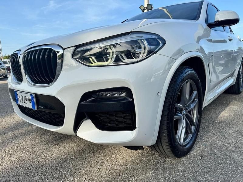 Usata BMW X4 M Sport 190 CV (139 kW) 2019 Bianco SUV